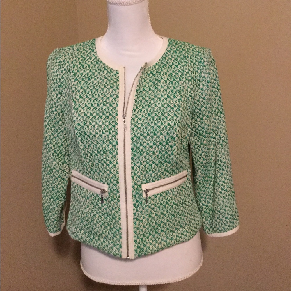 CAbi Clover Tweed Jacket